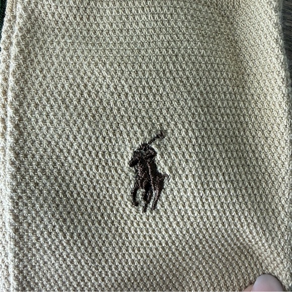 POLO RALPH LAUREN New 3 Pack Trouser Socks Logo Olive Brown Khaki - Picture 5 of 10